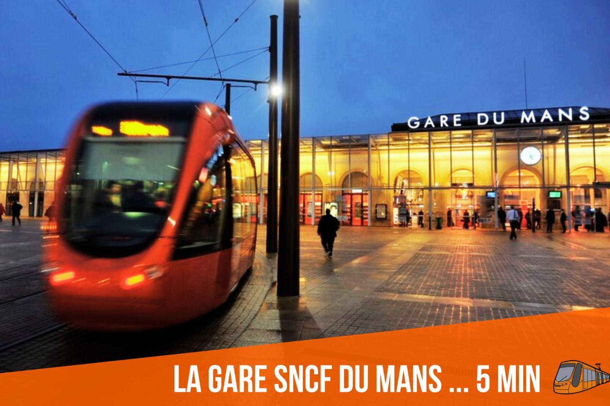 Le Mans City Sweet & Home - Climatise - Netflix - Wifi Fibre - Parking - Proche Circuit Des 24H & Centre-Ville - Accordhebergementconciergerie Экстерьер фото
